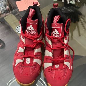 Crazy 8 Red Adidas with Gum bottom